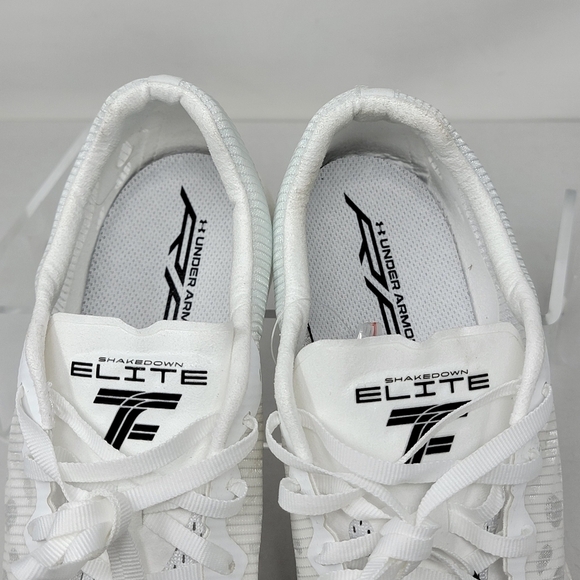 Under Armour Shakedown Elite Breeze White Track Field 3027568-100 Men's Size 10 - Picture 6 of 9